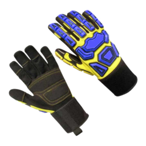 Amara Heavy Duty Gants de travail pour mécanicien de haute qualité, enduits de latex, anti-impact, renforcés, pour la sécurité industrielle, la protection des mains et des bras - Product Image 2