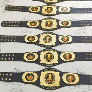 เข็มขัดมวยปล้ำหนังแท้หนา2มม. แบบพรีเมี่ยมออกแบบโลโก้ด้านหน้าได้ตามต้องการ - Product Image 6