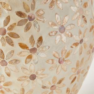 Vase ovale en nacre de luxe, vase en mosaïque de coquillages fait à la main, élégant pour la décoration de la maison, du salon, de la chambre à coucher, de la table - Product Image 4