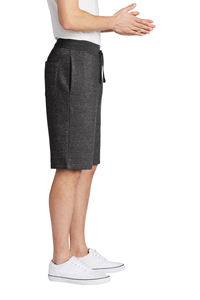 Short de jogging en coton éponge français épais et épais pour hommes, short de survêtement en molleton à cordon de serrage, tissu en maille, vente en gros - Product Image 2