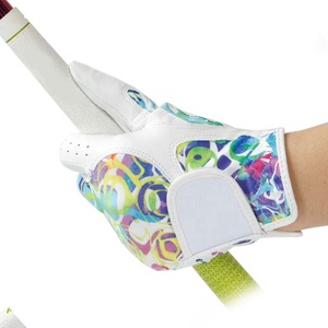 Guante de Golf Mujer Mano izquierda y derecha Cuero suave Piel de oveja Transpirable Color fantasma Accesorios Golf, Guantes Cabretta Golf - Product Image 3