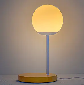 Lámpara Led de mesa 3D con temporizador, moderna lámpara Led Rmt Ctrl, Luna y Planeta con estante para escritorio, decoración de noche, regalo de vacaciones, X'mas