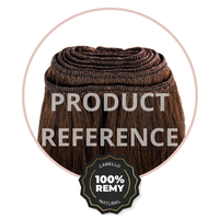 Extensions de cheveux européens cousues extra longues, couleur châtain brun platine, 120x60cm, 90g, couleur COSIDO.L4/25, 100% cheveux humains