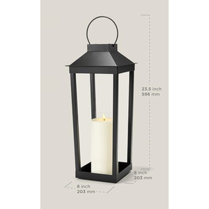 Elegant Design Decorative Lantern Tall <b>Black</b> Metal Decorative <b>Candle</b> <b>Holder</b> Finest Quality Metal <b>Candle</b> <b>Holder</b> for Hot Sale - Product Image 5