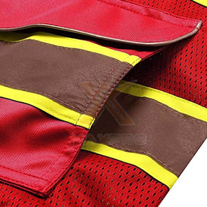 เสื้อกั๊กนิรภัยดีไซน์พิเศษ ผลิตในปากีสถาน รับทำโลโก้ตามสั่ง เสื้อกั๊กป้องกันภัย ขายดี - Product Image 4