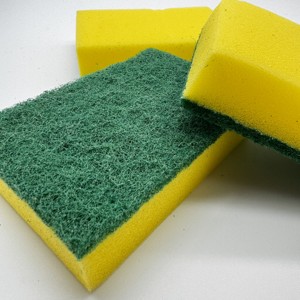 Casalina แผ่นขัดทำความสะอาดจานขนาดกลาง3 1ชิ้น12x8x3ซม. - Product Image 3
