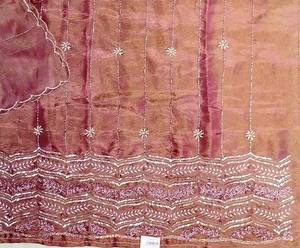 Designer moderne traditionnel indien pakistanais vêtements non cousus belle fête porter des costumes brodés à la main mode-avant - Product Image 3