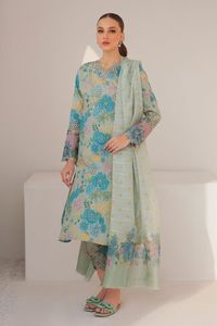 Estilo indio paquistaní señoras Casual Salwar Kameez traje de lino Khaddi algodón con Georgette Dupatta cómodo y elegante - Product Image 5