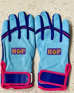 Gants de frappeur de baseball pour adultes en cuir de haute qualité avec logo personnalisé Prix direct d'usine 2025 Gants de frappeur de baseball à manchette courte - Product Image 1