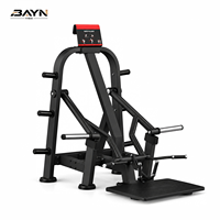 BN Gym Appareil de musculation dorsale à charge par plaques, machine à barre dorsale frontale pour exercices en position debout