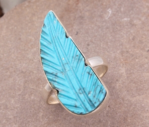 <b>Turquoise</b> Wholesale 925 Sterling Silver Natural Gemstone Hand Carved Classic Wedding Party Vintage Bohemian <b>Ring</b> - Product Image 2