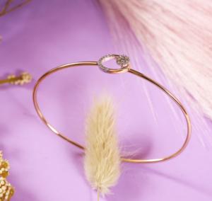 14KT Fine Gold Bracelet <b>Kada</b> Bespoke Craftsmanship for Customizable B2B Offerings delivering excellence across trade - Product Image 1