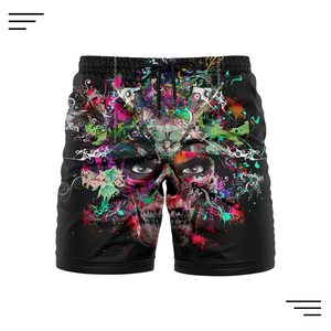 Shorts d'été pour hommes, short de bain déchiré de créateur, maillot de bain pour hommes, short de Muay Thai, pantalon de sport pour hommes, vêtements amusants - Product Image 2