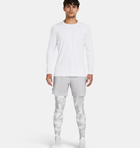 Leggings de compression personnalisés pour hommes avec logo, vêtements de sport extensibles, fermeture élastique tendance, entraînement en salle de sport, prix abordable, OEM - Product Image 3
