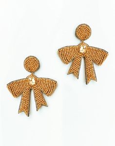 Hermosos pendientes bordados a mano con cuentas de colores rosa y negro con diseño de pájaro para niñas de la India - Product Image 3