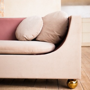 Modern Classic Single Seat Cube Bubble Sofa Elegant <strong>Pink</strong> <strong>Occasional</strong> Lounge <strong>Chair</strong> for Apartment Hotel Villa - Product Image 5