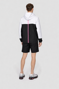 Veste coupe-vent légère d'hiver pour homme, respirante, à capuche, personnalisable, pour la course à pied et le fitness, grandes tailles - Product Image 2