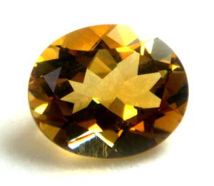 พลอยสีเหลืองทรงรีทรงหลวมตัดเป็นเหลี่ยมเพชรพลอยสีเหลืองมะนาวหินขนาดฟรีสำหรับทำเครื่องประดับ - Product Image 2