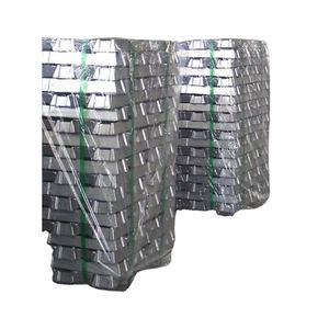 Ready Stocks 99.9% Aluminum Alloy <b>Ingots</b> Zinc <b>Ingot</b> Aluminum <b>Ingots</b> for Sale 100% Al Chemical Composition - Product Image 1