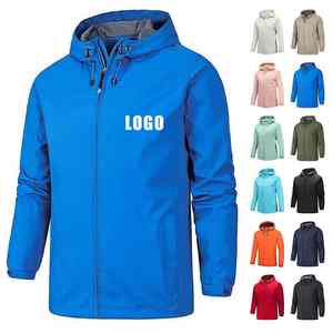 Veste Softshell en Polyester Personnalisée de Haute Qualité pour Hommes, Respirante, Imperméable, à Capuche, Coupe-Vent, Style Casual, Vente en Gros - Product Image 1