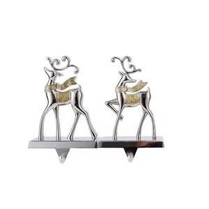 <b>Christmas</b> Party Metal <b>Stocking</b> <b>Holder</b> Decorative Iron Hook for Event Decor and <b>Stocking</b> Hanging Stand - Product Image 1