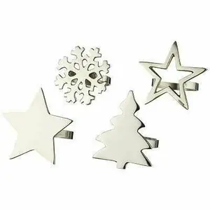 Rond de serviette de Noël de qualité supérieure élégant pour la maison hôtel fêtes de mariage serviette de haute qualité tenant des anneaux au prix de gros - Product Image 3