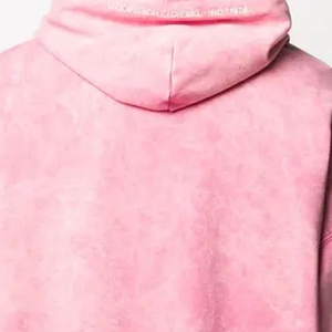 Sudadera con Capucha Extra Grande de Estilo Vintage para Mujer, Lavada al Ácido, Transpirable, Bordada, de Manga Larga, Forrada, para Otoño e Invierno - Product Image 5