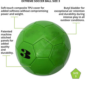 Équipement de protection de football unisexe durable en PVC/PU, logo personnalisé, service OEM - CLUBHUB INDUSTRIES, faible MOQ, prix raisonnable - Product Image 4