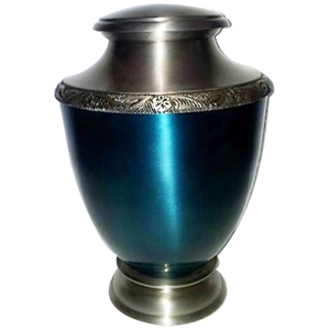 โกศโลหะสไตล์วินเทจสุดหรูสำหรับใส่ขี้เถ้าออกแบบทันสมัยของที่ระลึกพร้อมการปิดอย่างปลอดภัยเครื่องประดับส่วนบุคคล - Product Image 2