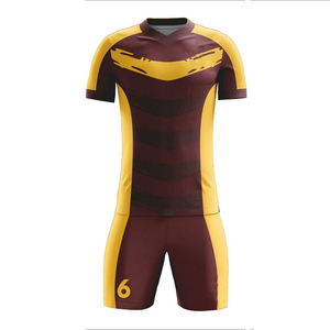 Ensemble d'uniformes d'entraînement de football imprimés par sublimation complète personnalisée maillots d'équipe de club - Product Image 1