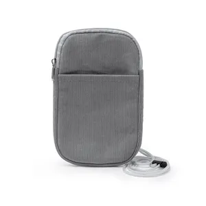 Borsa portaoggetti multiuso personalizzata - Custodia per cellulare e gadget pieghevole - Product Image 5