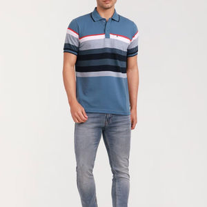 Polos personalizados al por mayor de fábrica OEM profesional, camiseta Polo con logotipo bordado o estampado personalizado para hombre de alta calidad - Product Image 4