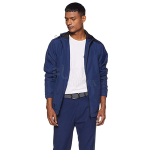 ชุดกันลมกันน้ำสำหรับผู้ชายชุดใส่กลางแจ้งน้ำหนักเบาสวมใส่สบายมีสไตล์สำหรับทุกวันโลโก้ตามสั่ง - Product Image 5