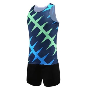 Uniformes de Entrenamiento de Atletismo de Primera Calidad, Ropa Deportiva Estampada Cómoda, Conjunto de Atletismo a Bajo Precio - Product Image 2