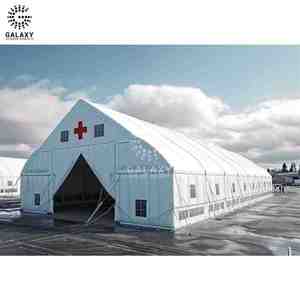 Lều cứu hộ khẩn cấp ngoài trời màu xanh ô liu, bơm hơi, chống thấm, vải bạt, dùng cho cứu hộ nặng và cứu trợ thiên tai - Product Image 3