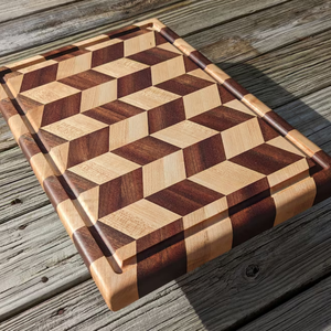 Tabla de cortar de grano de madera de alta calidad, tabla de queso, bandeja de servicio única para restaurante doméstico, venta al por mayor de Vietnam - Product Image 2