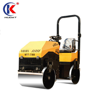 Compacteur de rouleau de route d'asphalte vibrant à double tambour minimum de 2 tonnes moteur Changchai pour un pavage efficace des routes
