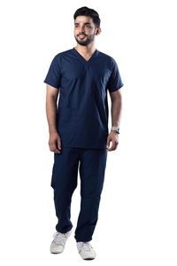 Custom Logo Men"s Scrubs <b>Sets</b> Stylish Uniform Hospital Nurse Scrubs Suit Wholesale <b>Doctors</b> Uniforms <b>Sets</b> for Men"s - Product Image 3