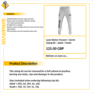 SAMAVIA pantalons de survêtement personnalisés pour hommes femmes léger Baggy décontracté bols de pelouse pantalon tissu évacuant l'humidité Standard de l'industrie - Product Image 6