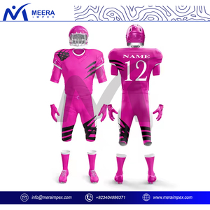 2025 uniforme de fútbol americano personalizado para hombres transpirable completamente sublimado impreso de talla grande uniforme de fútbol americano - Product Image 4