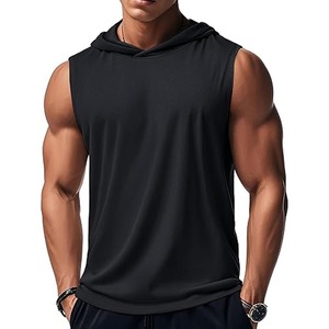 Vente en gros de débardeurs sans manches coupe régulière à séchage rapide personnalisés de haute qualité, délavés à l'acide, fabriqués par vêtements de sport - Product Image 1