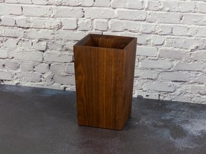 Porte-ustensiles en bois de style rustique pour comptoir de cuisine, bois massif naturel, organisateur de rangement pour ustensiles de cuisine - Product Image 2