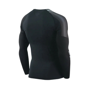 OEM Sublimation Print Custom Logo Fitness <b>Rashguards</b> Customizable Quick-Dry Sportswear Rash Guards - Product Image 5