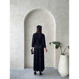 Blusa plisada para mujer con lazo frontal - Product Image 2