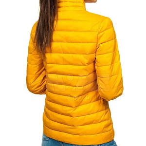 Chaqueta Acolchada para Mujer, Hecha a Medida, Tejida, Transpirable, de Nailon y Poliéster de Alta Calidad, para Venta en Línea, al Mejor Precio - Product Image 3
