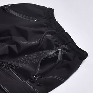 Pantalon de fabrication personnalisée pantalon de neige Baggy Cargo de taille plus imperméable et coupe-vent pour l'hiver et l'automne pantalon à poches multiples à rabat - Product Image 4