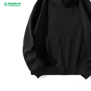 Sweat à capuche zippé 100 % coton molletonné/éponge française 400 g/m² unisexe, épais, personnalisé, séchage rapide, respirant, style vintage - Product Image 3