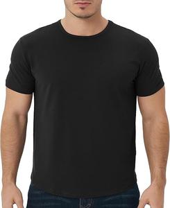 Camiseta básica 100% de algodón para hombre, cómoda ropa diaria con marca personalizada, ajuste Regular y manga corta, diseño informal al por mayor - Product Image 6