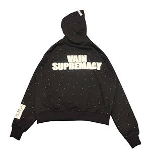 2025 Rebirth Athletics Oversized 100% Cotton Fleece Sudadera con capucha Hombres Etiqueta personalizada Nuevos diseños Puff Technics Impresión 3D - Product Image 4