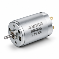 Moteur CC JXMOTOR RS-395 12V 10000 tr/min à couple élevé, arbre de 2,3 mm à section carrée, moteur à balais pour tournevis miniature et perceuse électrique